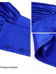 Load image into Gallery viewer, Long Lantern Sleeved Dress