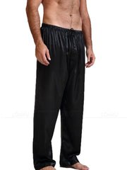 Load image into Gallery viewer, Men's Satin Silk Soft Pajamas Pants