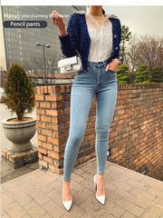 Load image into Gallery viewer, High Waist Stretchy Jeans