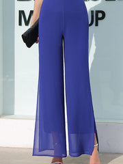 Load image into Gallery viewer, Chiffon Side Split Pants