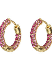 Load image into Gallery viewer, Women CZ Rainbow Earrings Cubic Zirconia - vendach