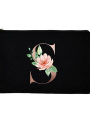 Load image into Gallery viewer, Letter Print Cosmetic Bag