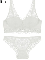 Load image into Gallery viewer, Deep V Lace Bra & Panties