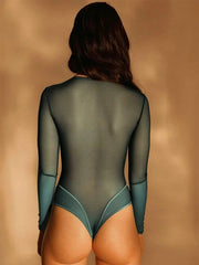 Load image into Gallery viewer, Sheer Bodysuit