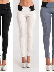 Load image into Gallery viewer, Double Row Button Pants