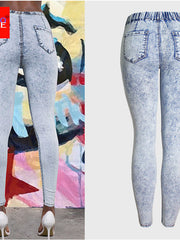 Load image into Gallery viewer, Stretching Jeans Pants