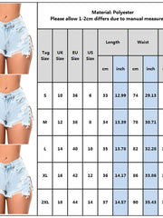 Load image into Gallery viewer, Split Sides Jeans Shorts