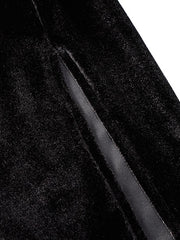 Load image into Gallery viewer, Long-Sleeve Velvet Dress