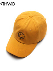 Load image into Gallery viewer, Smile Face Adjustable Baseball Cap
