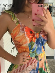 Load image into Gallery viewer, Floral Print Romper