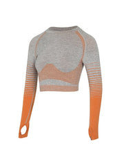 Load image into Gallery viewer, Long Sleeve Top & Legging Fitness Outfit