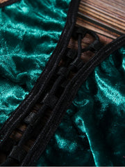 Load image into Gallery viewer, Velvet Two Piece Top & Bottom