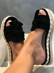 Load image into Gallery viewer, Bow-Knot Sandals