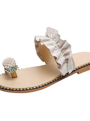 Load image into Gallery viewer, Pearl Pineapple Sandals