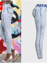 Load image into Gallery viewer, Stretching Jeans Pants
