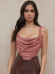 Load image into Gallery viewer, Draped Bustier