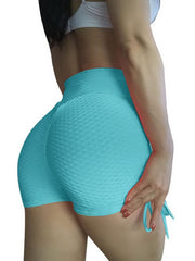 Load image into Gallery viewer, Side Tie High Waisted Booty Shorts