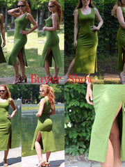 Load image into Gallery viewer, Side Slit Dress