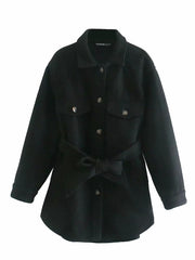 Load image into Gallery viewer, Loose Woolen Coat