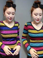 Load image into Gallery viewer, Long Sleeved V-Neck Shirt