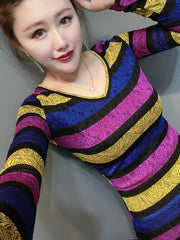 Load image into Gallery viewer, Long Sleeved V-Neck Shirt