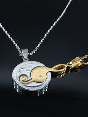 Load image into Gallery viewer, Music Note Pendant Necklace