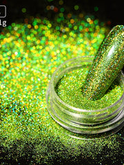 Load image into Gallery viewer, Metallic Color Nail Powder