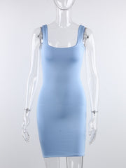 Load image into Gallery viewer, Sleeveless Bodycon Mini Dress