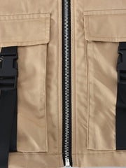 Load image into Gallery viewer, Front Zipper Cropped Vest