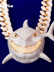 Load image into Gallery viewer, Shark Pendant Necklace