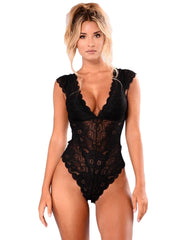 Load image into Gallery viewer, Bodysuit Lingerie Lace
