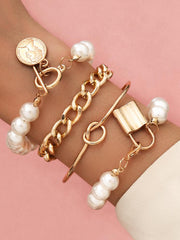 Load image into Gallery viewer, Assorted Pearl Bracelet Set