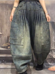 Load image into Gallery viewer, Oversize Denim Pants