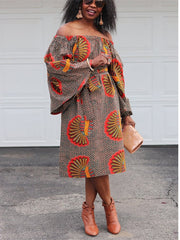 Load image into Gallery viewer, Off-Shoulder Dress