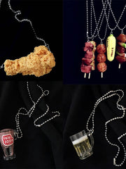 Load image into Gallery viewer, Food Pendant Necklace