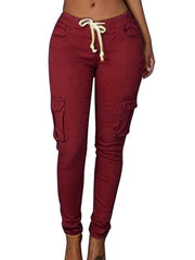 Load image into Gallery viewer, Elastic Skinny Pencil Pants