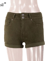 Load image into Gallery viewer, High Waist Shorts