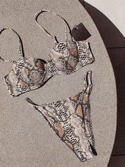 Load image into Gallery viewer, Snakeskin Bikini