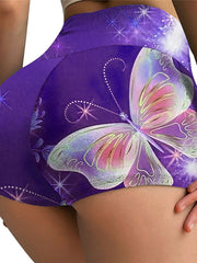 Load image into Gallery viewer, High Waist Print Shorts