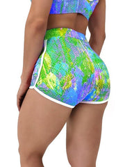Load image into Gallery viewer, Women's Snakeskin Tie-Dye Shorts