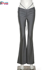 Load image into Gallery viewer, Front & Back Scrunch Pants