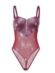 Load image into Gallery viewer, Corset Mesh Bodysuit