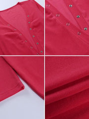 Load image into Gallery viewer, Long Sleeve Bodycon Jumpsuit