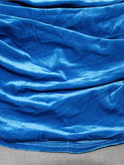 Load image into Gallery viewer, Turtle Neck Velvet Dress