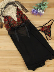 Load image into Gallery viewer, Embroidered Lace Nightgown