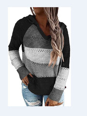 Load image into Gallery viewer, Long Sleeve Hoodie Sweater