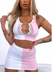 Load image into Gallery viewer, Crop Top & Skirt