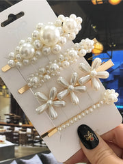 Load image into Gallery viewer, Handmade Pearl Hair Clips