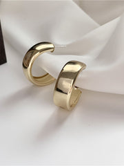 Load image into Gallery viewer, Thick Hoop Earrings