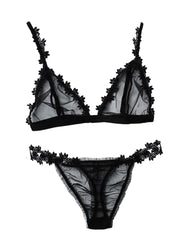 Load image into Gallery viewer, Sheer Mesh W/ Outline Details